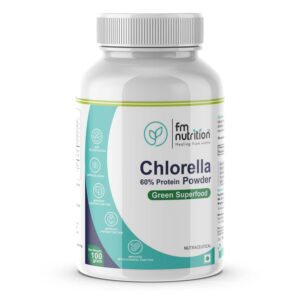 FM Nutrition Chlorella Powder, Vegan, 100gm