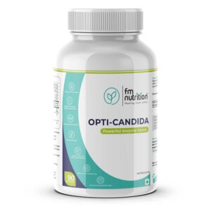 FM Nutrition Opti-Candida, Powerful Enzymes Blend, 90 Veg Capsules