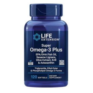 Life Extension Super Omega 3 Plus, 2350mg, 120 Soft gels