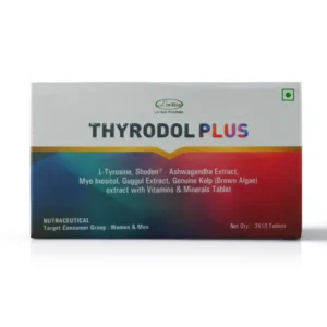 Livbio Thyrodol Plus, Complete Thyroid Support, 30 Veg Tablets