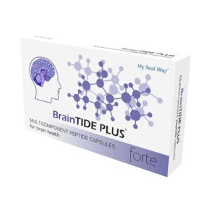 My Real Way BrainTIDE PLUS Forte Peptides for Brain, 30 capsules