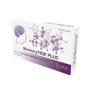 My Real Way MemoryTIDE Plus Forte Peptides for Memory, 30 Capsules