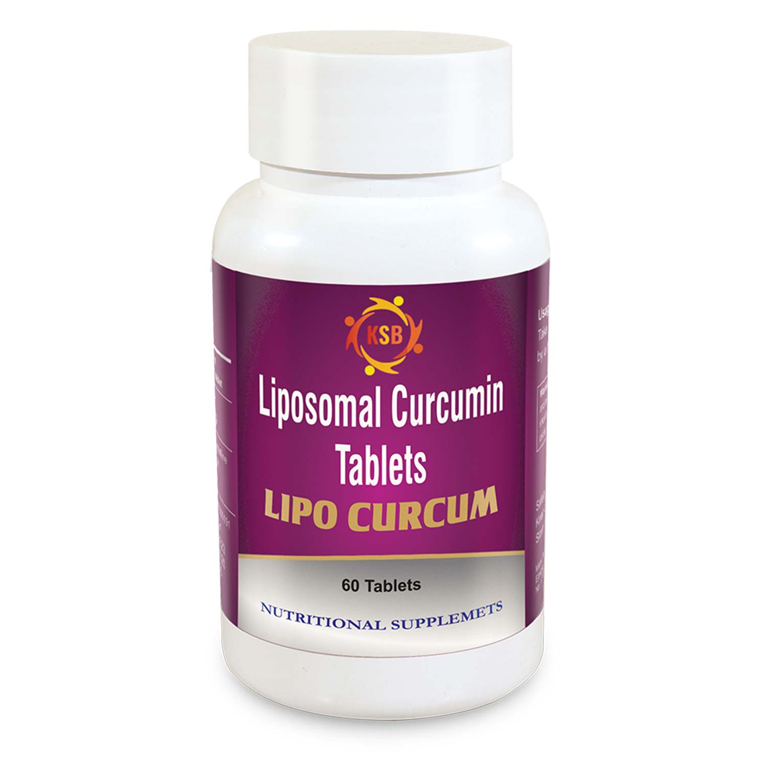 KSB LIPO CURCUM, 60 Veg Tablets