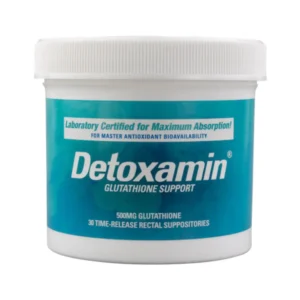 Detoxamin Glutathione 500mg Suppository, 30 Pc Box