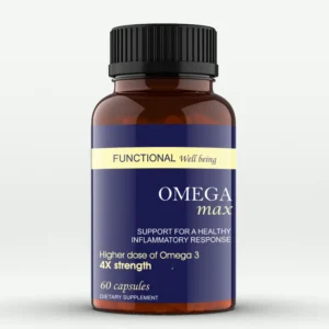 Functional Wellbeing Omega Max, 60 Non-Veg Capsules