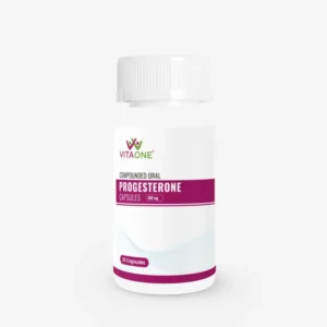 Vitaone Compounded Oral Progesterone, 30 capsules